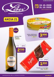 1. strana letáka Libex 19. 10. - 31. 10. 2026 